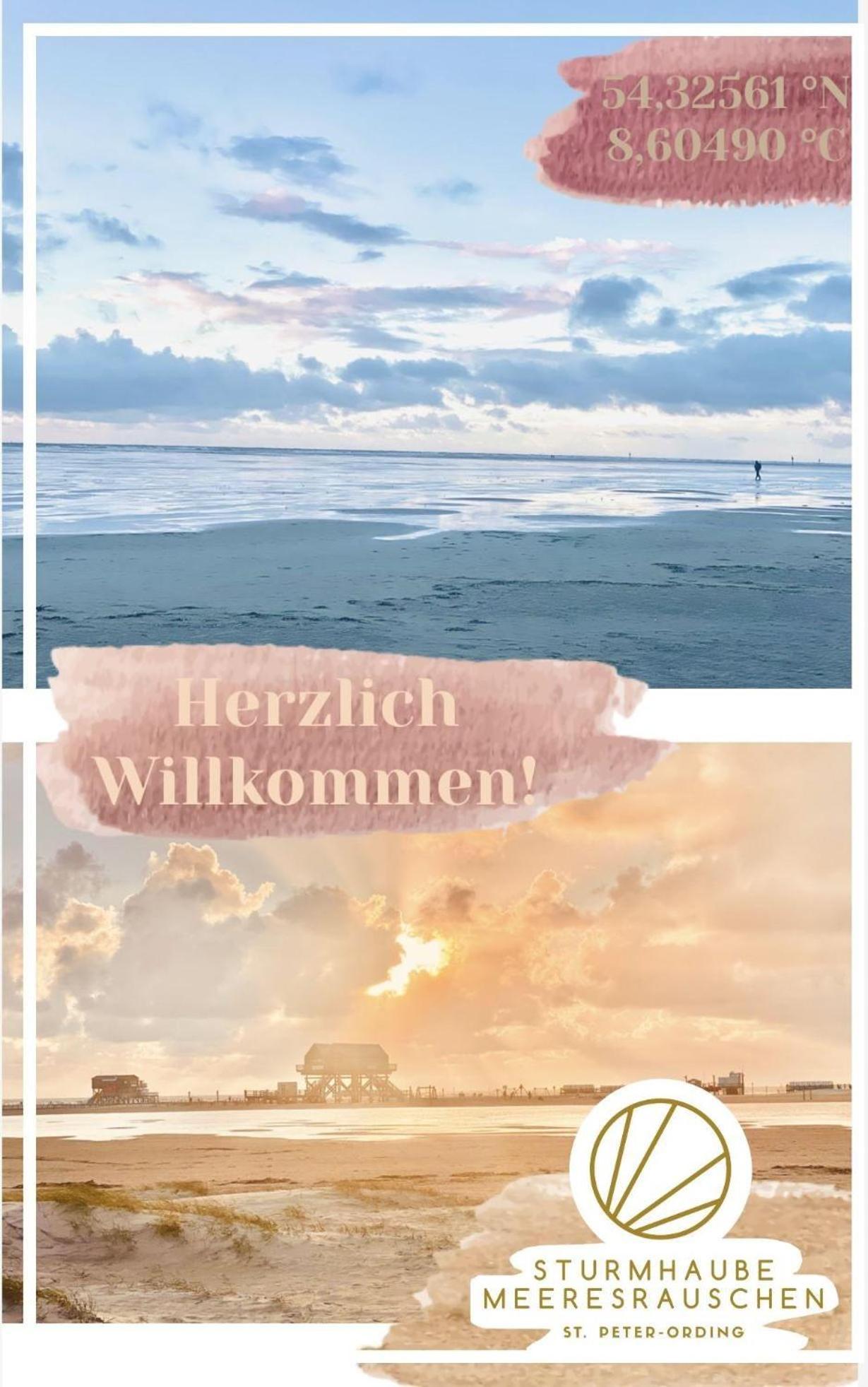 Haus-Sturmhaube-Meeresrauschen-Whg-04 圣彼得奥尔丁 外观 照片